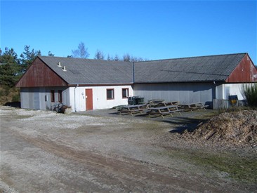 Klubhuset ved udendørsbanerne